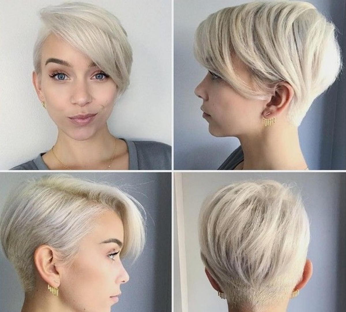 Kurz frisuren lang nacken deckhaar Kurzhaarfrisur Mit